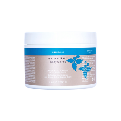 OMEGA 3 AND FLAXSEED BODY EXFOLIATOR