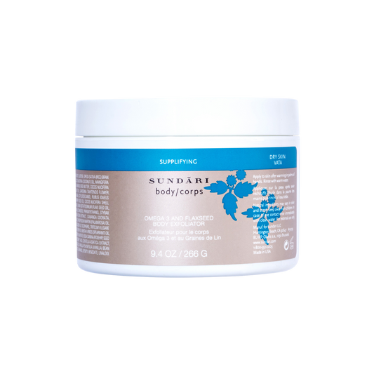 OMEGA 3 AND FLAXSEED BODY EXFOLIATOR