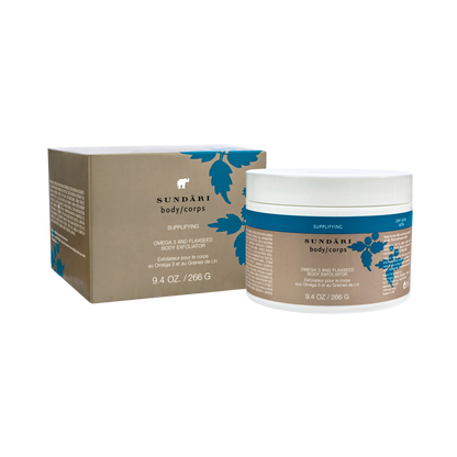 OMEGA 3 AND FLAXSEED BODY EXFOLIATOR