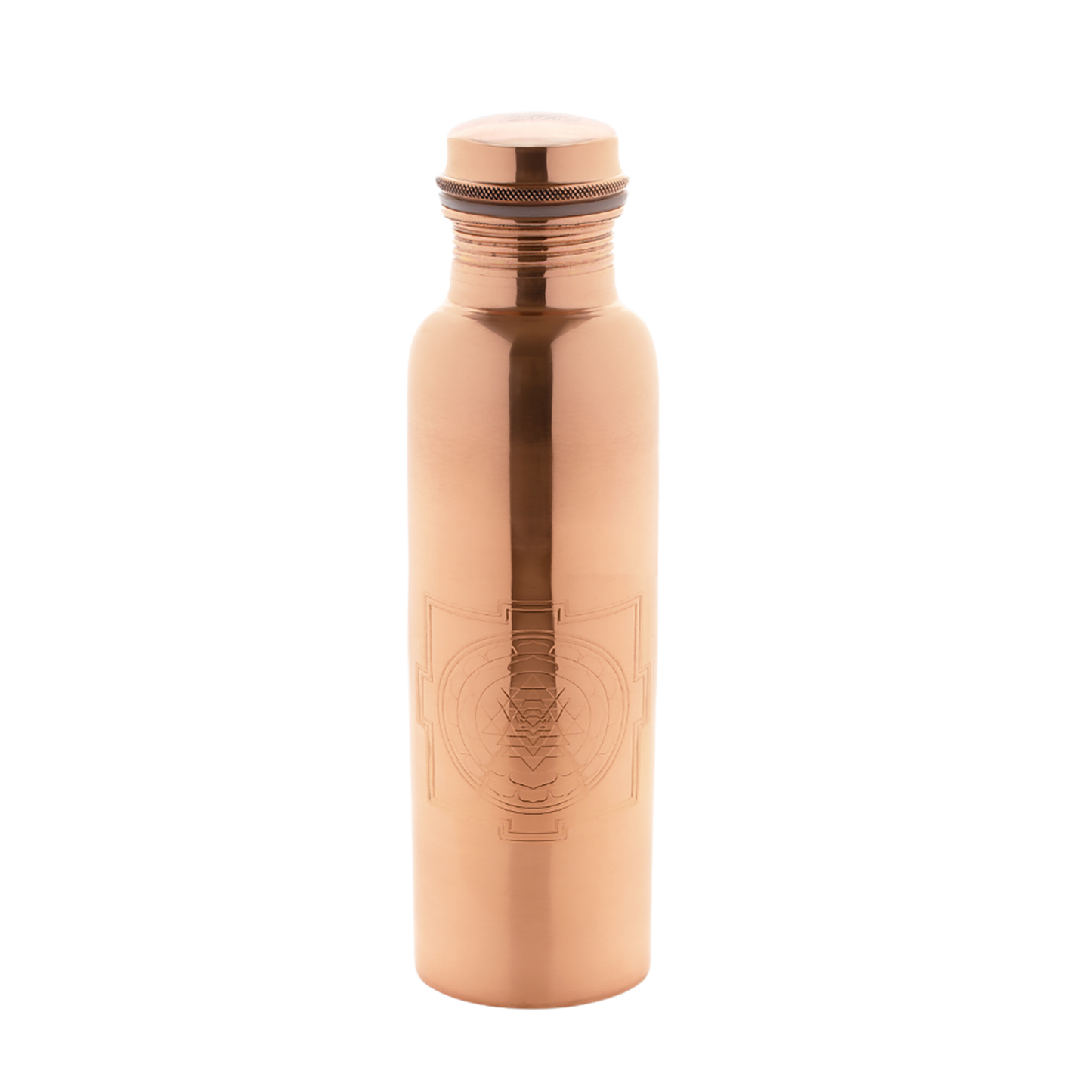 AYURVEDIC COPPER WATER BOTTLE SRI YANTRA