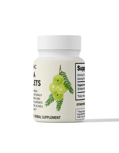 Organic Amla (Amalaki) Tablets (120 ct)